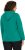Ulla Popken Face Graphic Long Sleeve Hoodie Emerald Green - Felpe & felpe con cappuccio - 