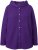 Ulla Popken Cable Knit Long Sleeve Hoodie Deep Violet - Felpe & felpe con cappuccio - 