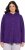 Ulla Popken Cable Knit Long Sleeve Hoodie Deep Violet - Felpe & felpe con cappuccio - 