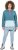 Ulla Popken Floral Detail Fleece Hoodie Ice Green - Felpe & felpe con cappuccio - 