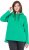 Ulla Popken Lettering GLOWING Hoodie Moss Green - Felpe & felpe con cappuccio - 