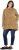 Ulla Popken Tiered Flounce Panel Zip Up Hoodie Mocha Brown - Felpe & felpe con cappuccio - Felpe, Hoodie e Maglieria Calda