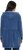 Ulla Popken Indigo Dyed Flounce Panel Hoodie Blue - Felpe & felpe con cappuccio - 