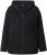 Ulla Popken Eyelet Embroidered Zip-Up Hoodie Black - Felpe & felpe con cappuccio - 