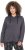 Ulla Popken Snake Detail Zip-Up Hoodie Graphite Grey - Felpe & felpe con cappuccio - 