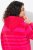 Ulla Popken Oversized Striped Long Sleeve Hoodie Lychee - Felpe & felpe con cappuccio - Felpe, Hoodie e Maglieria Calda