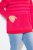 Ulla Popken Oversized Striped Long Sleeve Hoodie Lychee - Felpe & felpe con cappuccio - Felpe, Hoodie e Maglieria Calda