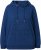 Ulla Popken Applique Lettering Hooded Sweatshirt Dark Blue - Felpe & felpe con cappuccio - 