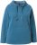 Ulla Popken Rhinestone Drawstring Moon Wash Hoodie Teal - Felpe & felpe con cappuccio - 