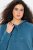 Ulla Popken Rhinestone Drawstring Moon Wash Hoodie Teal - Felpe & felpe con cappuccio - Felpe, Hoodie e Maglieria Calda
