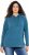 Ulla Popken Rhinestone Drawstring Moon Wash Hoodie Teal - Felpe & felpe con cappuccio - 
