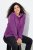 Ulla Popken Rhinestone Drawstring Moon Wash Hoodie Light Plum - Felpe & felpe con cappuccio - Felpe, Hoodie e Maglieria Calda