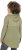 Ulla Popken Mixed Texture Button Down Hoodie Pond Green - Felpe & felpe con cappuccio - 