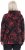 Ulla Popken Fleece Flower Print Zip-Up Hoodie Black - Felpe & felpe con cappuccio - 