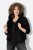 Ulla Popken Teddy Fleece Zip-Up Hoodie Black - Felpe & felpe con cappuccio - Felpe, Hoodie e Maglieria Calda