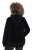 Ulla Popken Teddy Fleece Zip-Up Hoodie Black - Felpe & felpe con cappuccio - Felpe, Hoodie e Maglieria Calda