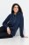 Ulla Popken Relaxed Fit Long Sleeve Hoodie Navy - Felpe & felpe con cappuccio - Felpe, Hoodie e Maglieria Calda
