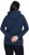 Ulla Popken Relaxed Fit Long Sleeve Hoodie Navy - Felpe & felpe con cappuccio - 