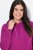 Ulla Popken Relaxed Fit Long Sleeve Hoodie Berry - Felpe & felpe con cappuccio - Felpe, Hoodie e Maglieria Calda