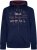 Kam Jeans 7085 Californai Zip Thru Hoodie Navy - Felpe & felpe con cappuccio - Felpe & Felpe con Cappuccio Uomo Taglie Forti