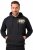 JP1880 Hoodie Breast Print Instinct Black - Felpe & felpe con cappuccio - Felpe & Felpe con Cappuccio Uomo Taglie Forti