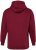 JP1880 Hoodie with Embroidery Aubergine - Felpe & felpe con cappuccio - Felpe & Felpe con Cappuccio Uomo Taglie Forti