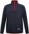 Duke Leicester Quarter Neck Fleece Sweatshirt Navy TALL - TALL felpe - 