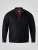 D555 Kent Elastic Rib Hem & Cuffs Harrington Jacket Black - Giubbotti - Giubbotti Uomo Taglie Forti