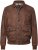 JP1880 Finest Goat Suede Leather Blouson Tobacco Brown - Giubbotti - Giubbotti Uomo Taglie Forti