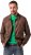 JP1880 Finest Goat Suede Leather Blouson Tobacco Brown - Giubbotti - Giubbotti Uomo Taglie Forti