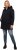 Ulla Popken HYPRAR Triple Function Fully Lined Waterproof Coat Black - Giacche - 