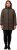 Ulla Popken HYPRAR Water Repellent Fully Lined Jacket Mocha - Giacche - 