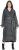 Ulla Popken Denim Acid Wash Trench Coat Grey Denim - Giacche - 