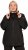 Ulla Popken Lightweight Rain Jacket Black - Giacche - 