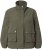 Ulla Popken Cargo Style Elastic Hem Jacket Olive Grey - Giacche - 