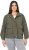 Ulla Popken Cargo Style Elastic Hem Jacket Olive Grey - Giacche - 