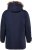 Men Plus Parka With Fur Hood Navy - Giubbotti - Giubbotti Uomo Taglie Forti