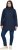 Ulla Popken HYPRAR Laser Quilted Jacket Navy - Giacche - 
