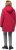 Ulla Popken HYPRAR Triple Function Contrast Trim Quilted Lining Jacket Salsa Red - Giacche - 