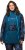 Ulla Popken Asymmetric Triple-Function Performance Ski Jacket Teal - Giacche - 