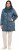 Ulla Popken HYPRAR Diamond Quilted Jacket Teal - Giacche - 