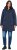Ulla Popken HYPRAR Drawstring Waist Parka Navy - Giacche - 