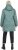 Ulla Popken HYPRAR Drawstring Waist Parka Grey Green - Giacche - 