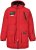 JAY-PI Warm Quilted Parka Dual Function Windproof and Water Repellent Red - Giubbotti - Giubbotti Uomo Taglie Forti