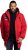 JAY-PI Warm Quilted Parka Dual Function Windproof and Water Repellent Red - Giubbotti - Giubbotti Uomo Taglie Forti
