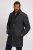 JP1880 Coat Wool Blend Quilted Insert Black - Giubbotti - Giubbotti Uomo Taglie Forti