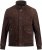 JP1880 Leather Jacket Goat Suede Espresso Brown - Giubbotti - Giubbotti Uomo Taglie Forti