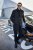 JP1880 Coat Classic Wool Blend Black - Giubbotti - Giubbotti Uomo Taglie Forti