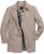 JP1880 Coat Wool Blend Beige Melange - Giubbotti - Giubbotti Uomo Taglie Forti