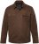 JP1880 Leather Jacket Nubuck Shirt Collar Brown - Giubbotti - Giubbotti Uomo Taglie Forti